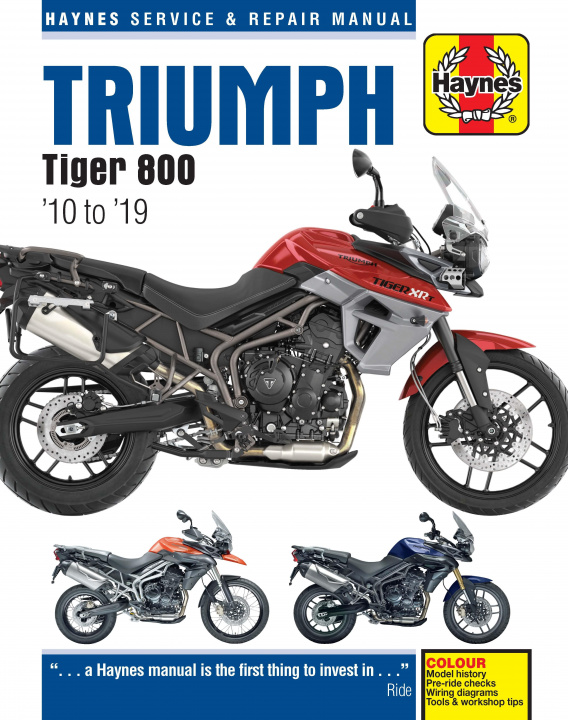 Kniha Triumph Tiger 800 (10 -19) Matthew Coombs