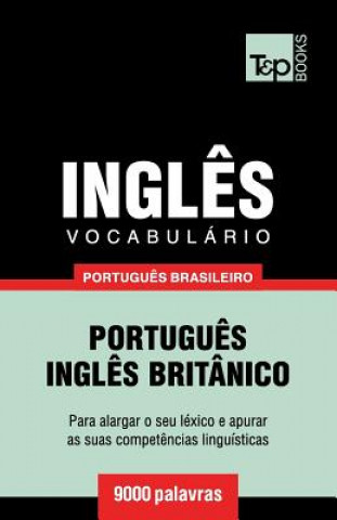 Kniha Vocabulario Portugues Brasileiro-Ingles - 9000 palavras 