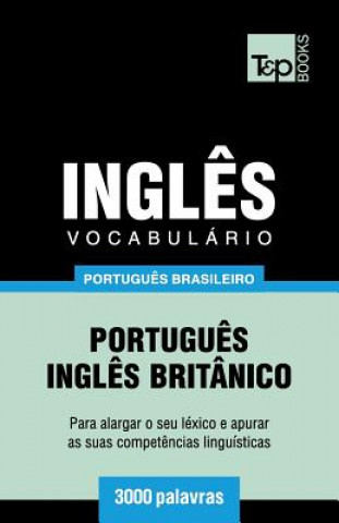 Kniha Vocabulario Portugues Brasileiro-Ingles - 3000 palavras 