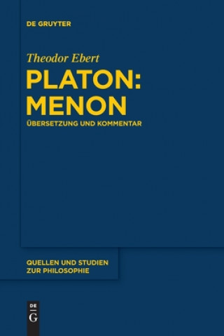 Книга Platon: Menon Theodor Ebert