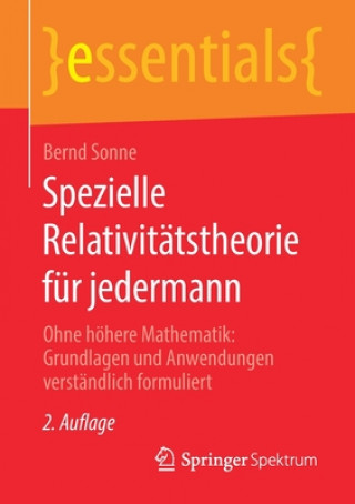 Könyv Spezielle Relativitatstheorie Fur Jedermann Bernd Sonne