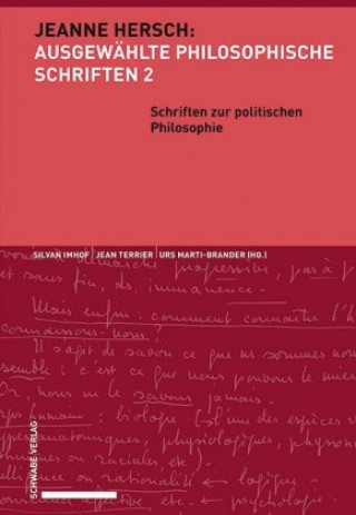 Carte Schriften zur politischen Philosophie Silvan Imhof
