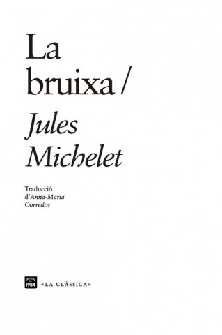 Knjiga LA BRUIXA JULES MICHELET