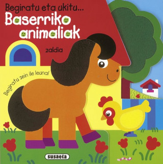 Libro Baserriko animaliak Susaeta