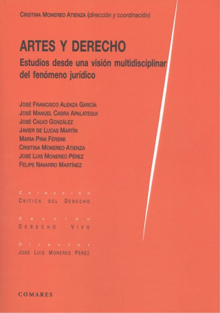 Книга ARTES Y DERECHO CRISTINA MONEREO ATIENZA
