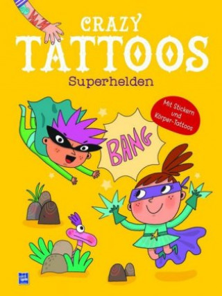 Könyv Crazy Tattoos - Superhelden 