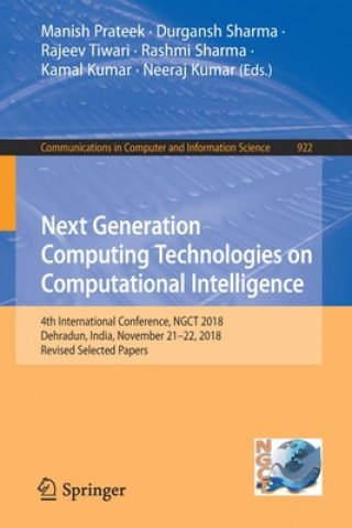 Book Next Generation Computing Technologies on Computational Intelligence Manish Prateek