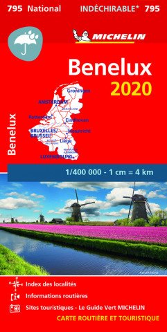 Nyomtatványok Benelux - High Resistance National Map 795 