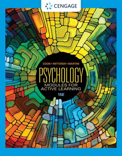 Book Psychology John O. Mitterer