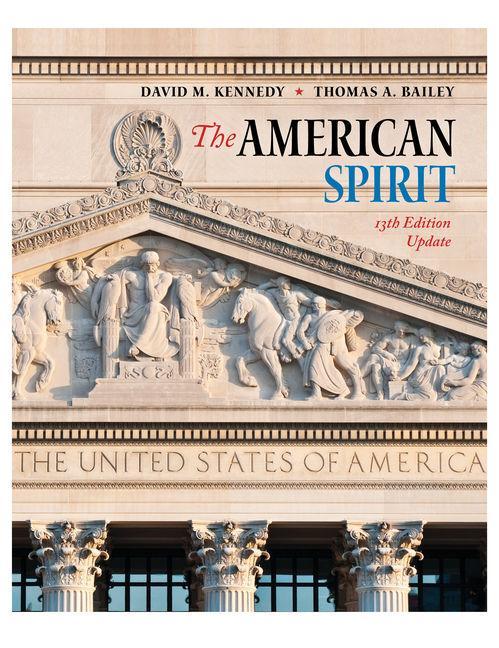 Carte The American Spirit 13th Edition Update Thomas Bailey