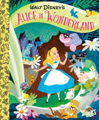 Книга Walt Disney's Alice in Wonderland Little Golden Board Book (Disney Classic) Disney Storybook Art Team