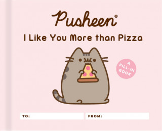 Knjiga Pusheen: I Like You More than Pizza 