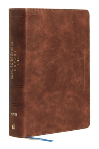 Book Niv, Lucado Encouraging Word Bible, Brown, Leathersoft, Thumb Indexed, Comfort Print: Holy Bible, New International Version Max Lucado