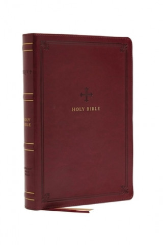 Knjiga NRSV, Catholic Bible, Standard Large Print, Leathersoft, Red, Comfort Print 