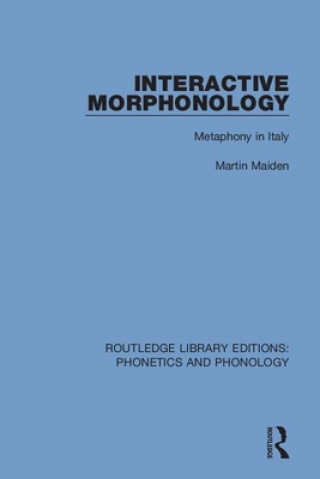 Book Interactive Morphonology Martin Maiden