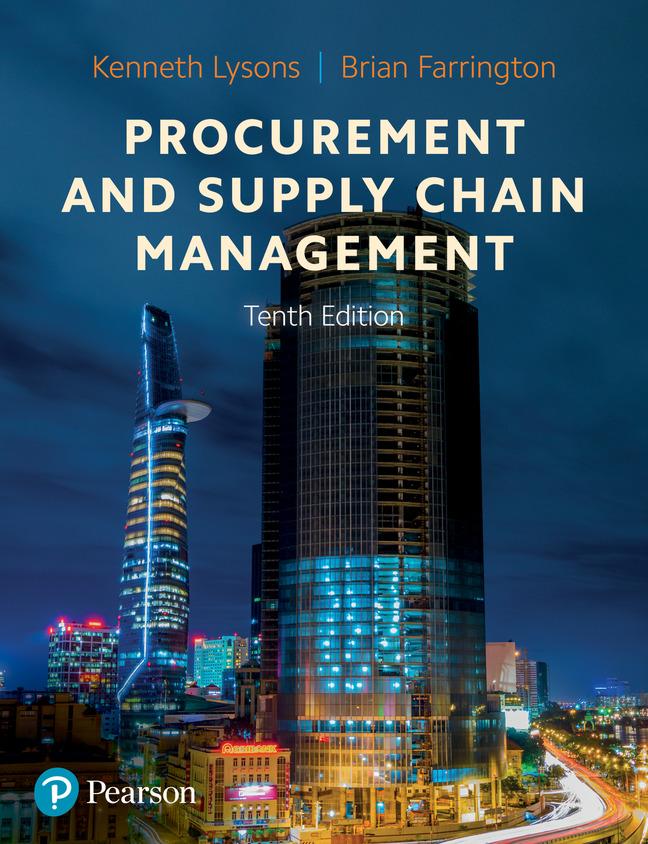 Carte Procurement and Supply Chain Management Kenneth Lysons