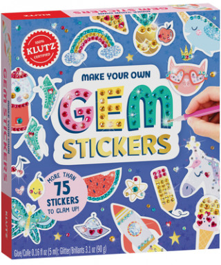 Joc / Jucărie Make Your Own Gem Stickers EDITORS OF KLUTZ