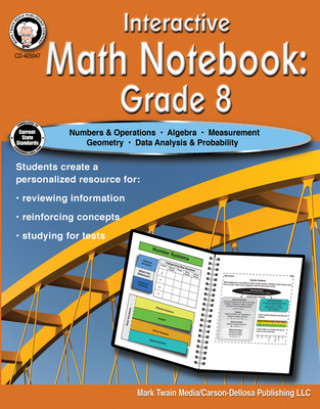 Βιβλίο Interactive Math Notebook Resource Book, Grade 8 Carolyn Craig