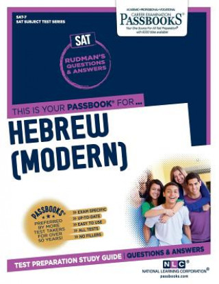 Kniha Hebrew (Modern) (Sat-7): Passbooks Study Guidevolume 7 