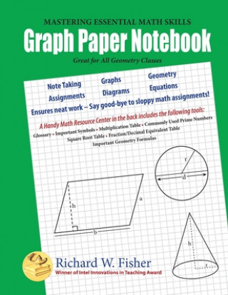 Book Graph Paper Notebook - Geometry Richard W. Fisher