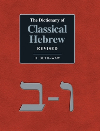Könyv Dictionary of Classical Hebrew Revised. II. Beth-Waw 