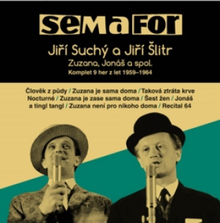 Audio Semafor Komplet 9 her z let 1959-1964 Jiří Suchý