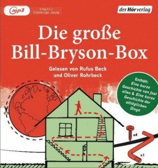 Hanganyagok Die große Bill-Bryson-Box, 4 Audio-CD, 4 MP3 Bill Bryson