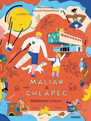 Kniha Maliar a chlapec Michal Hvorecký