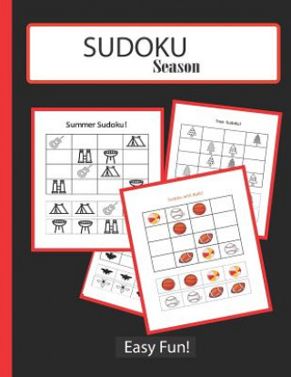 Książka Sudoku Season: Picture Sudoku Puzzles for Kids Find the Difference Easy Fun Suzy Ferner