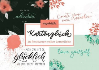 Książka Kartenglück - Letterliebe Katrin Magin