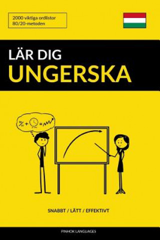 Könyv Lär dig Ungerska - Snabbt / Lätt / Effektivt: 2000 viktiga ordlistor Pinhok Languages