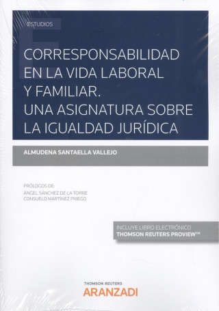 Kniha CORRESPONSABILIDAD EN LA VIDA LABORAL Y FAMILIAR ALMUDENA SANTAELLA VALLEJO