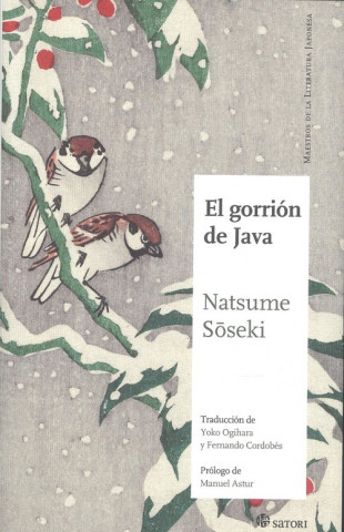 Kniha EL GORRIÓN DE JAVA SOSEKI NATSUME