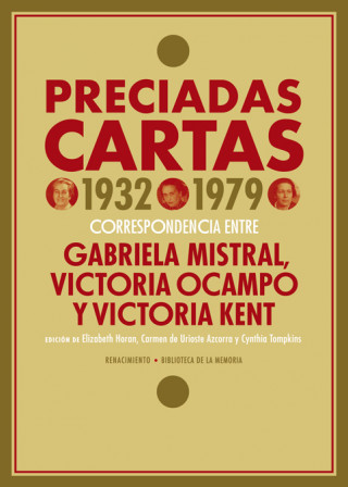 Kniha PRECIADAS CARTAS (1932-1979) 