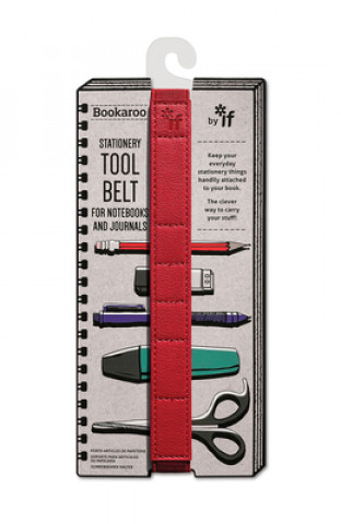 Kniha Bookaroo Tool Belt - Red 
