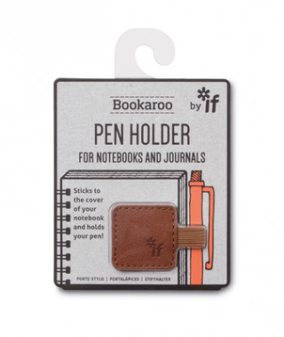 Book Bookaroo Pen Holder - Brown 
