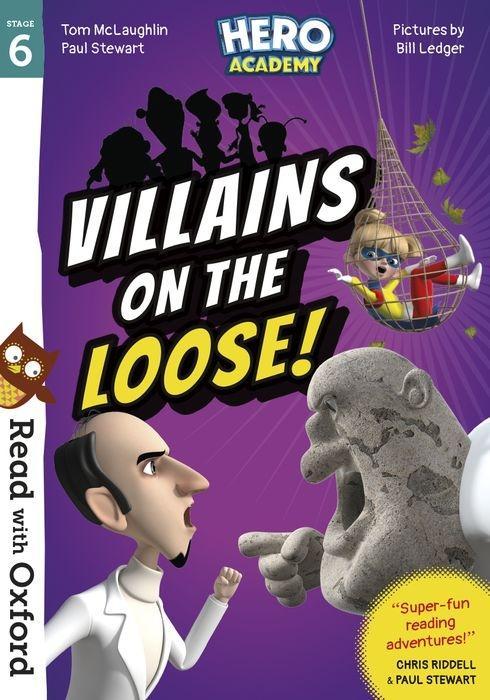 Carte Read with Oxford: Stage 6: Hero Academy: Villains on the Loose! Tom McLaughlin