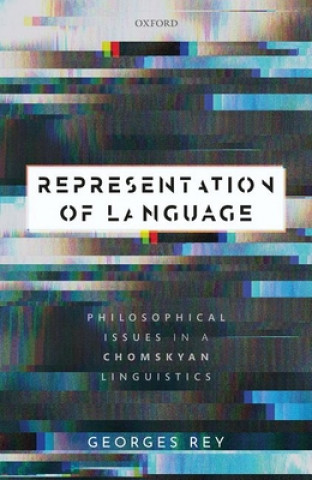 Knjiga Representation of Language Georges (University of Maryland) Rey