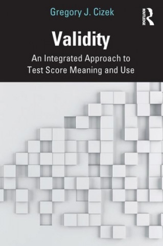 Knjiga Validity Gregory J. Cizek