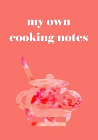 Kniha my own cooking notes Essy Sketch