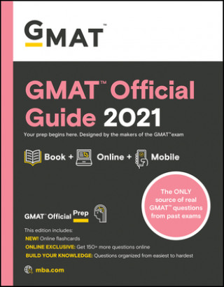 Carte GMAT Official Guide 2021 GMAC (Graduate Management Admission Council)