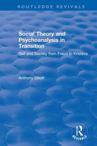 Kniha Social Theory and Psychoanalysis in Transition Anthony Elliott