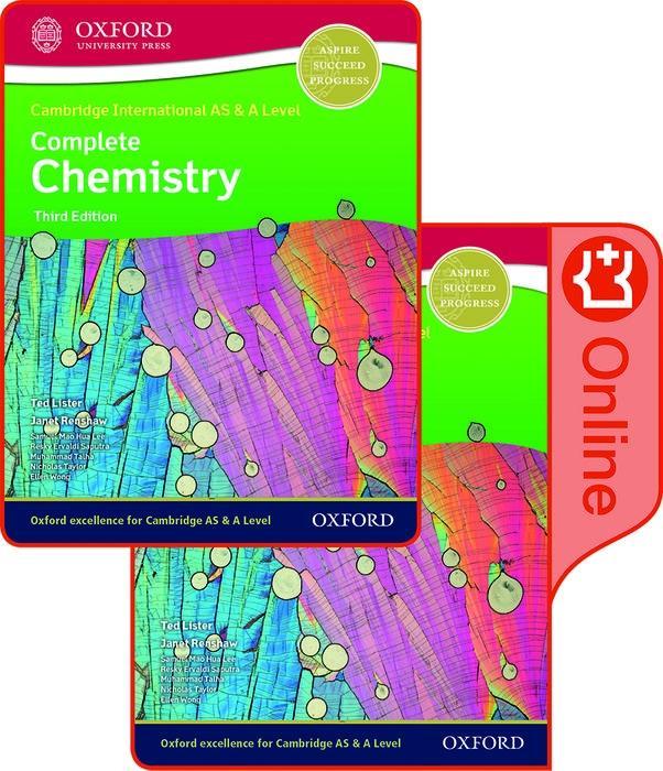 Book Cambridge International AS & A Level Complete Chemistry Enhanced Online & Print Student Book Pack Janet Renshaw