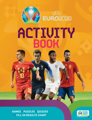 Könyv UEFA EURO 2020 Activity Book Stead Emily Stead