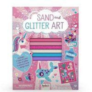 Carte Sand and Glitter Art Laura Jackson
