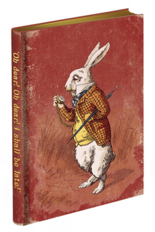 Kalendár/Diár Alice in Wonderland Journal - 'Too Late,' said the Rabbit 