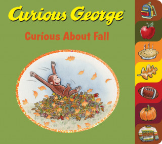 Book Curious George Curious About Fall Tabbed Board Book 