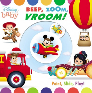 Kniha Disney Baby: Beep, Zoom, Vroom! 