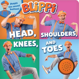 Kniha Blippi: Head, Shoulders, Knees, and Toes 