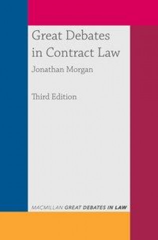 Książka Great Debates in Contract Law 